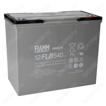 Аккумулятор Fiamm 12 FLB 540 P